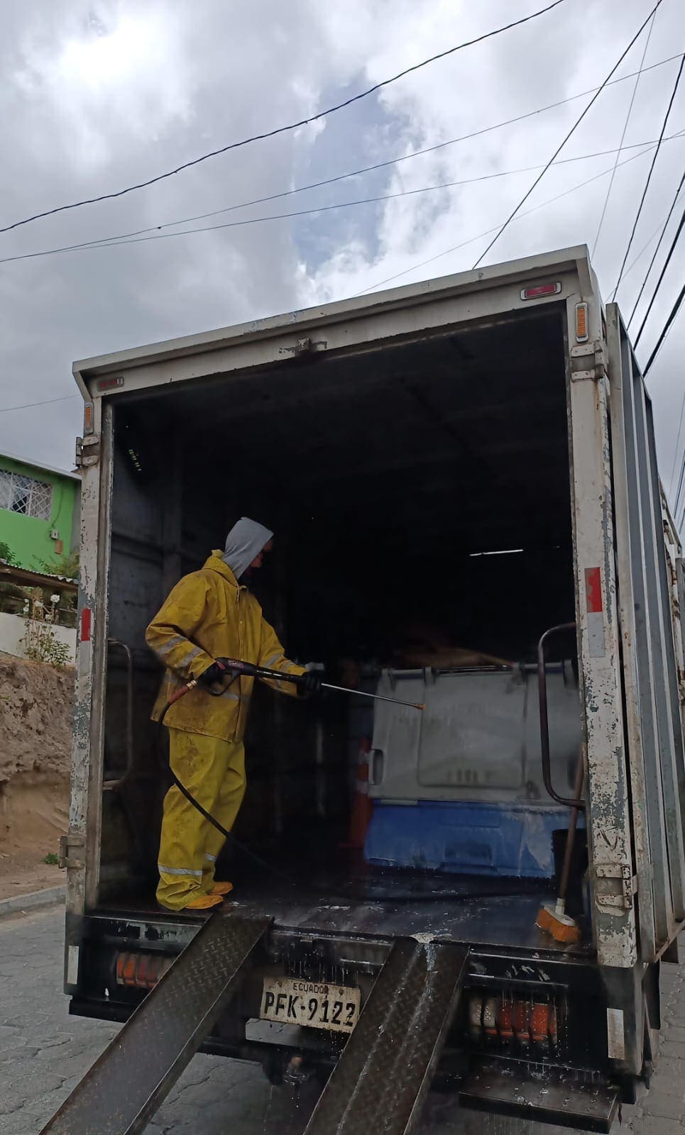Aseo de áreas urbanas, trabajo realizado por Eco Solutions
